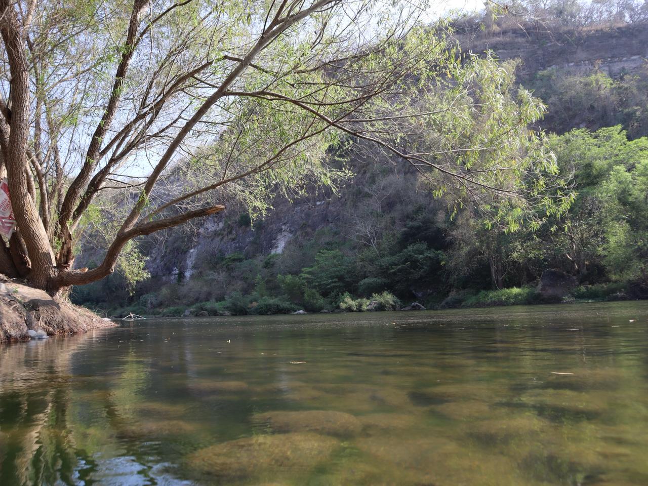 Corriente de agua en Carrillo Puerto